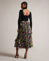 EMERELA-Dresses-Square Neck Fitted Knit Bodice Dress- Ted Baker Romania